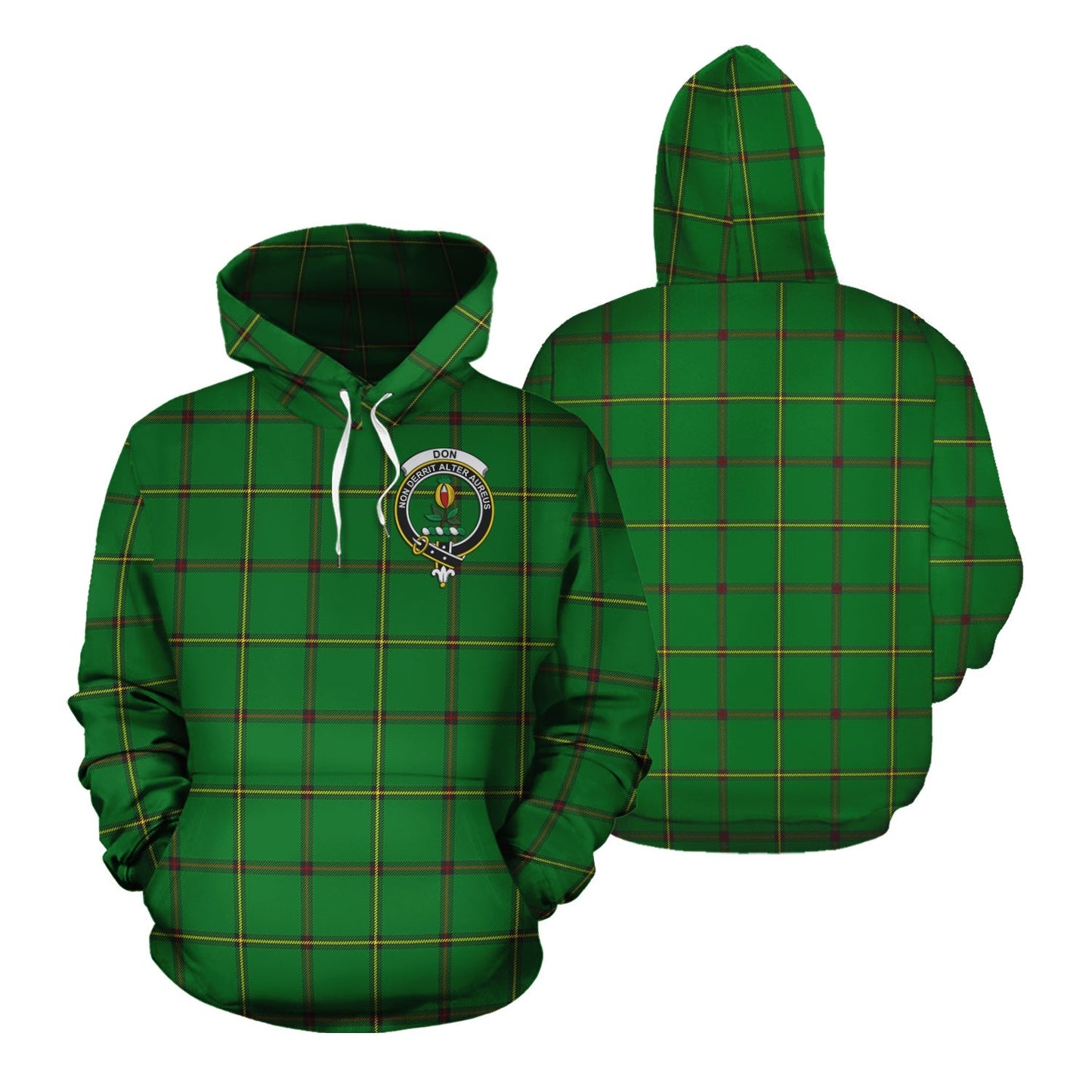 Printivon Don Tartan Hoodie