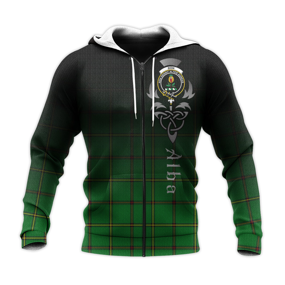 Printivon Don Tartan Crest Alba Celtic Hoodie