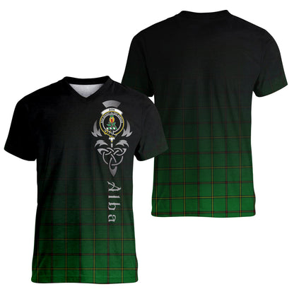 Printivon Don Tartan Crest Alba Celtic T Shirt
