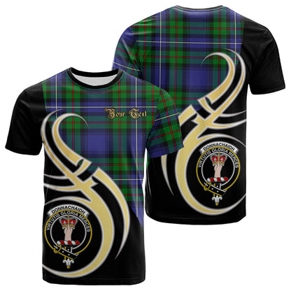 Printivon Donnachaidh Tartan Crest Believe In Me T Shirt