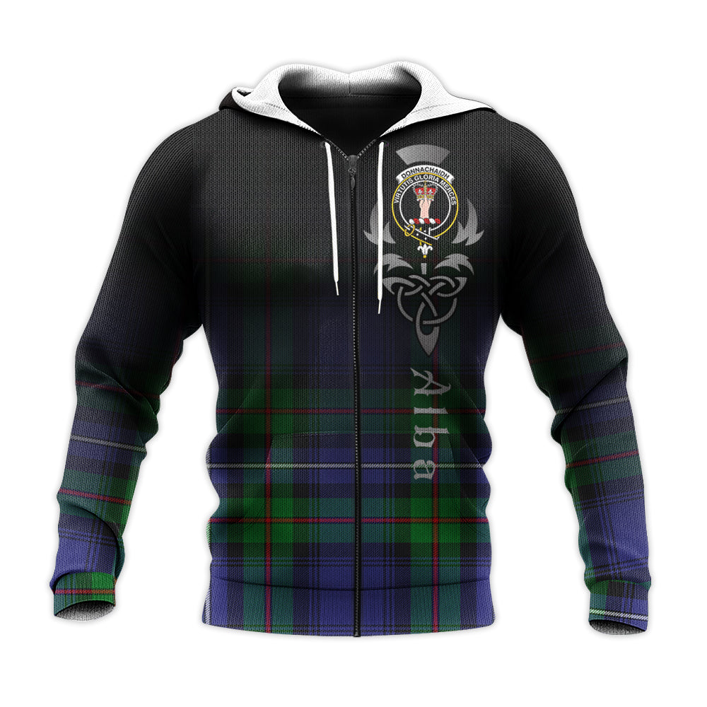 Printivon Donnachaidh Tartan Crest Alba Celtic Hoodie