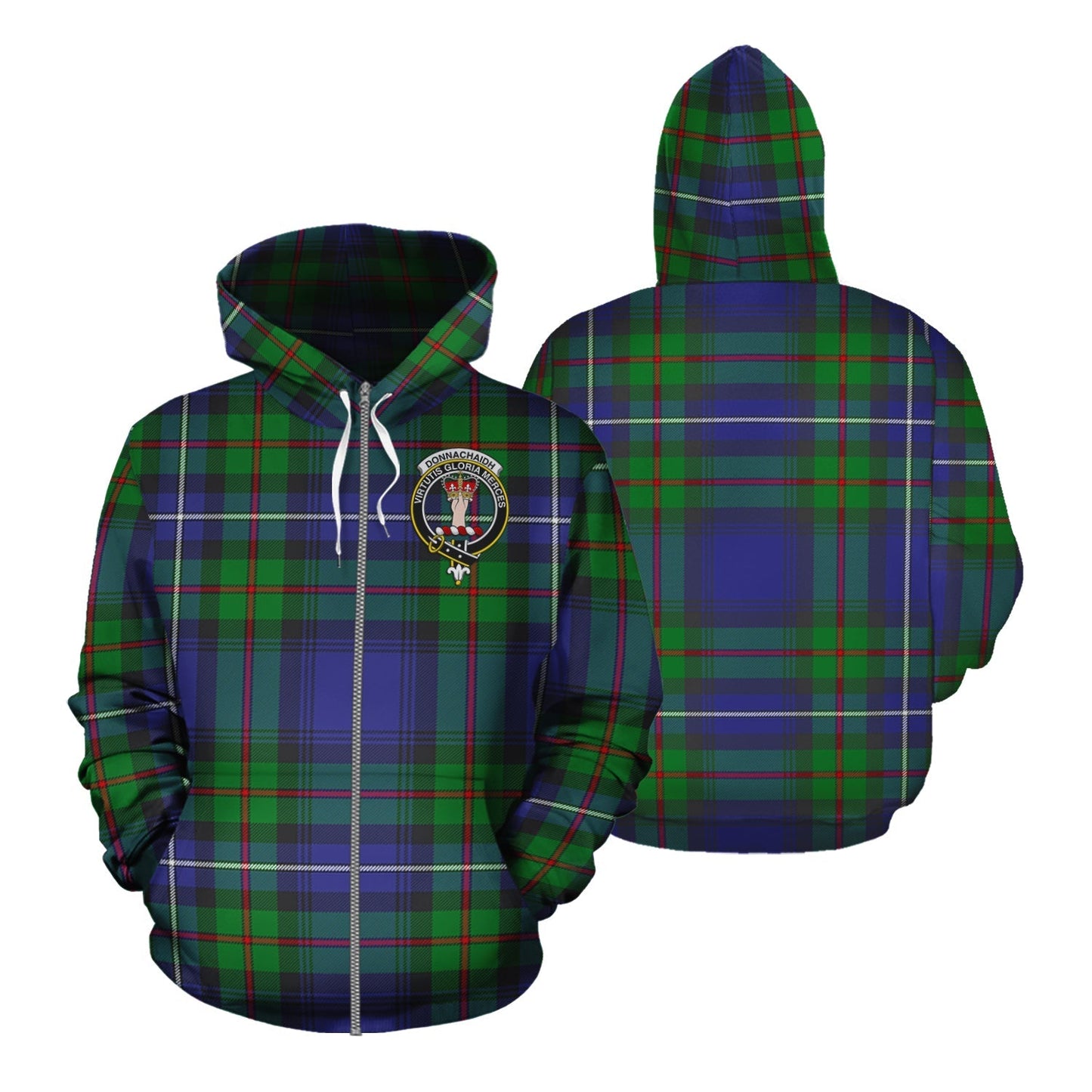 Printivon Donnachaidh Tartan Hoodie