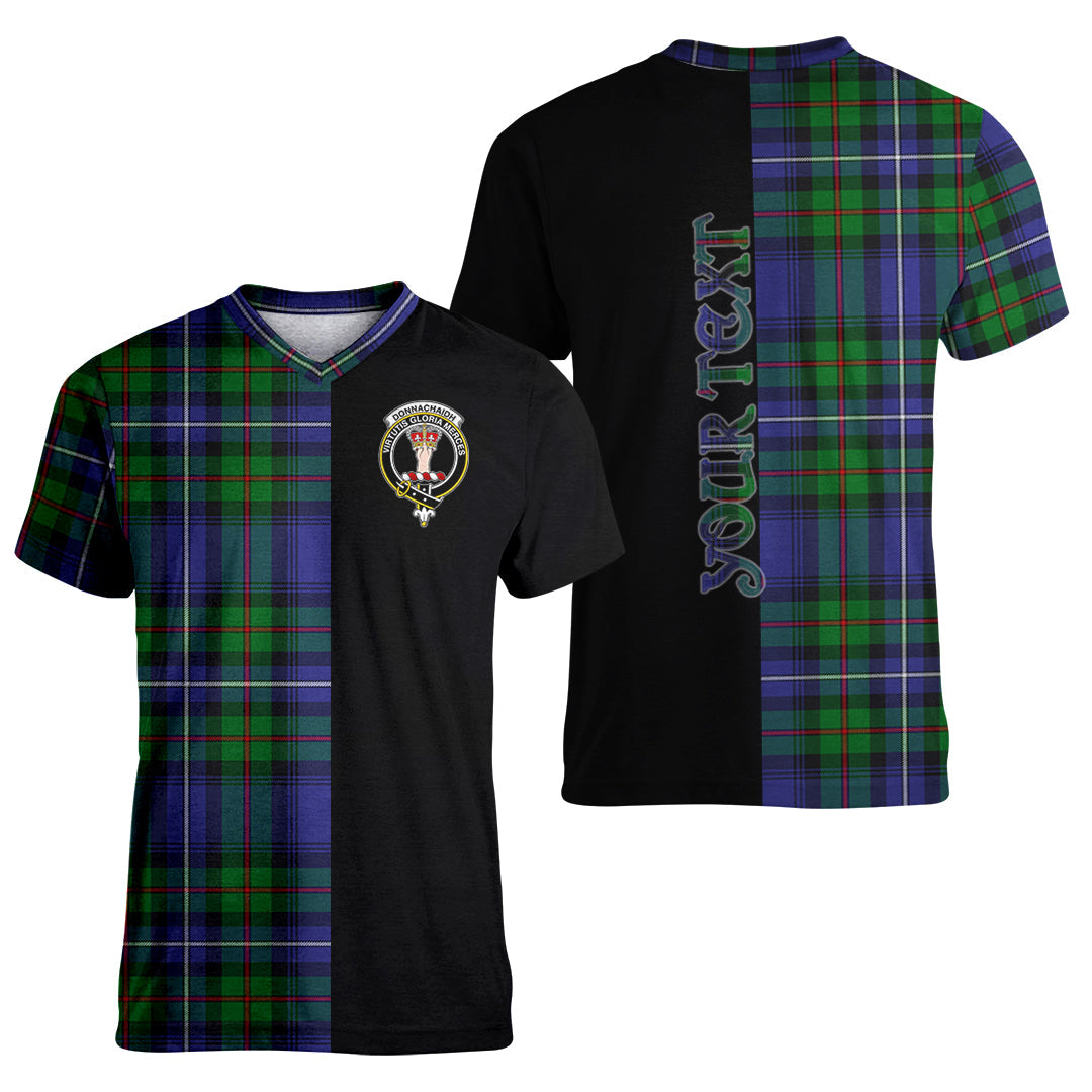 Printivon Donnachaidh Tartan Personalize Half T shirt