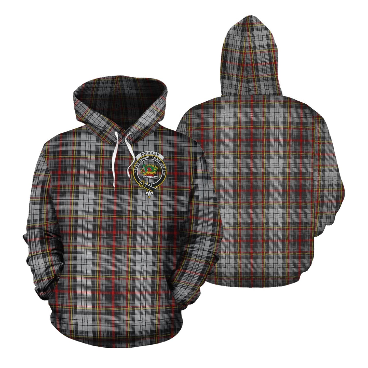 Printivon Douglas Ancient Dress Tartan Hoodie