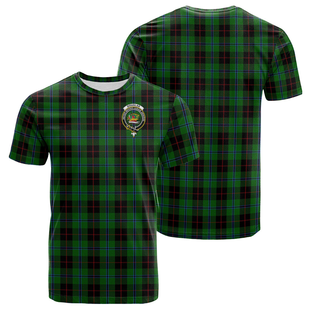 Printivon Douglas Black Tartan T Shirt