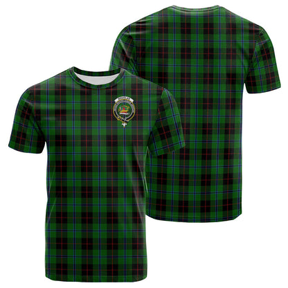 Printivon Douglas Black Tartan T Shirt