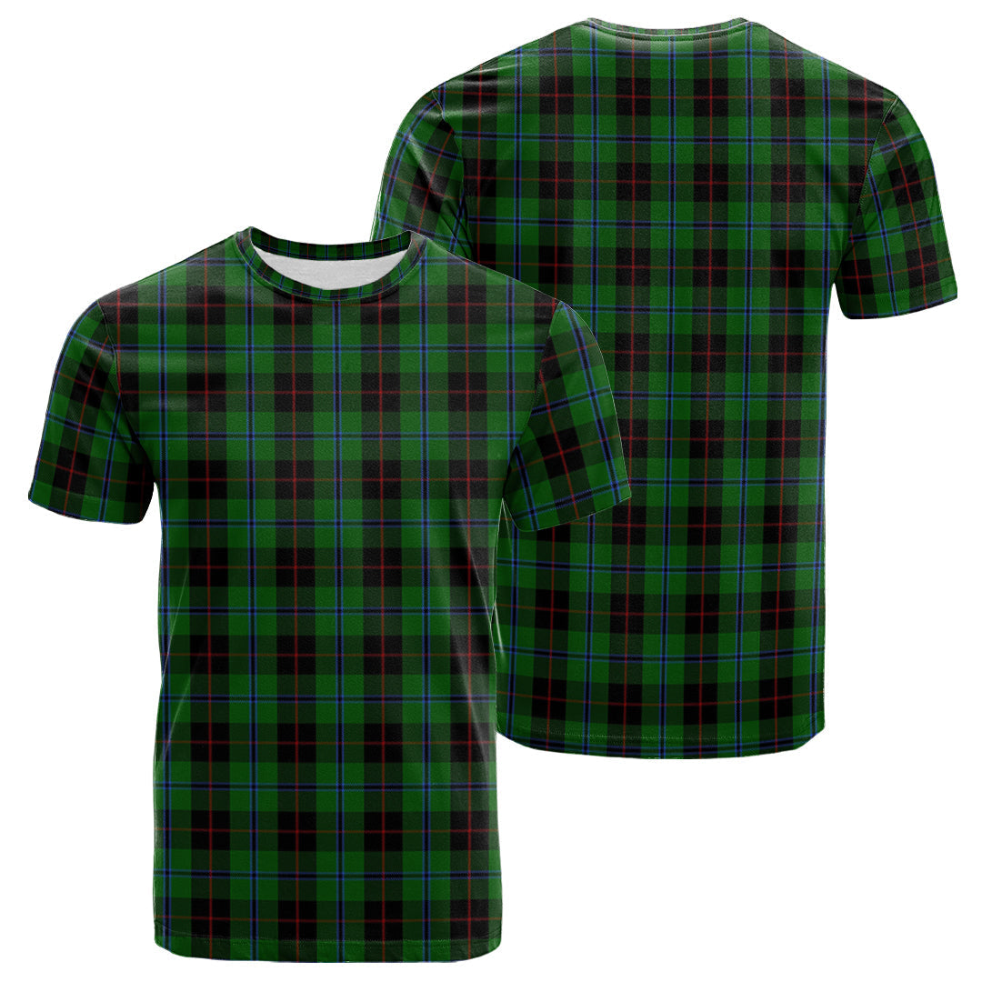 Printivon Douglas Black Tartan T Shirt