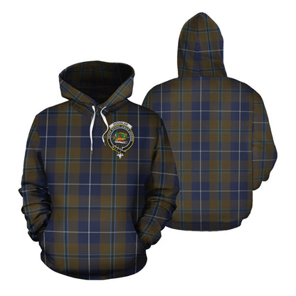 Printivon Douglas Brown Tartan Hoodie