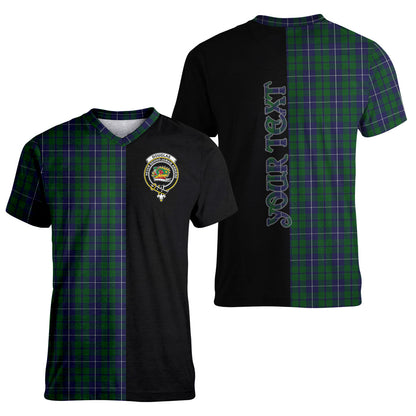 Printivon Douglas Green Tartan Personalize Half T shirt