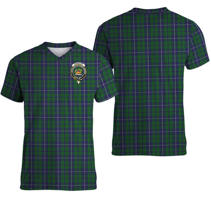 Printivon Douglas Green Tartan T Shirt