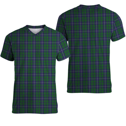Printivon Douglas Green Tartan T Shirt