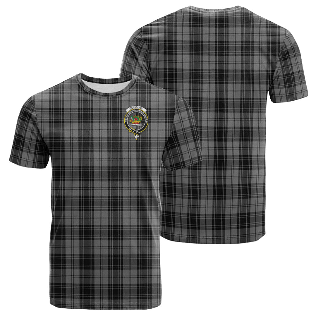 Printivon Douglas Grey Tartan T Shirt