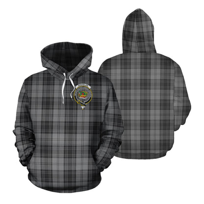 Printivon Douglas Grey Tartan Hoodie
