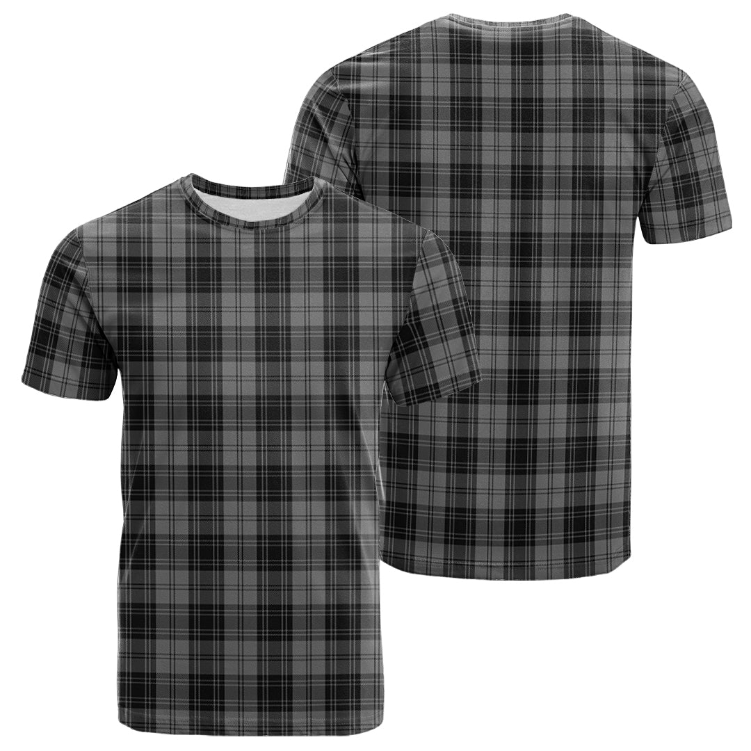 Printivon Douglas Grey Tartan T Shirt