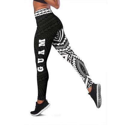Guam Polynesian 3rd Leggings White A6