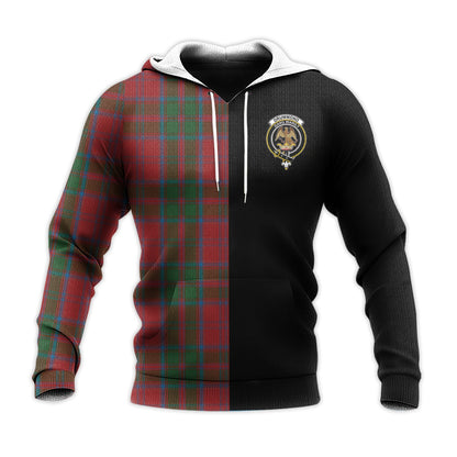 Printivon Drummond Tartan Personalize Half Hoodie