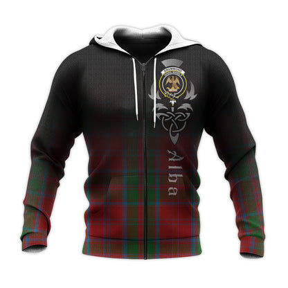 Printivon Drummond Tartan Crest Alba Celtic Hoodie