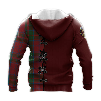 Printivon Drummond Tartan Hoodie Lion Rampant And Celtic Thistle Style