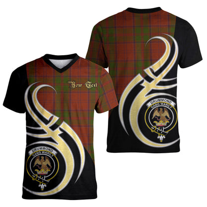 Printivon Drummond Clan Tartan Crest Believe In Me T Shirt