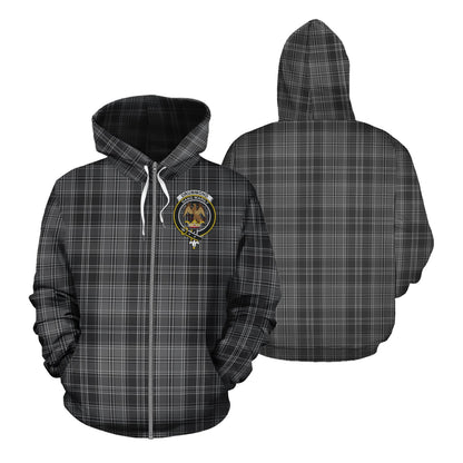 Printivon Drummond Grey Tartan Hoodie