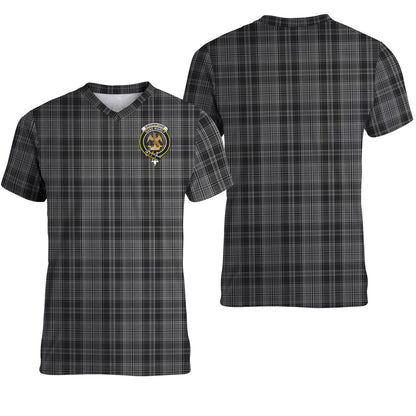 Printivon Drummond Grey Tartan T Shirt
