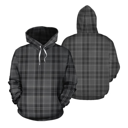 Printivon Drummond Grey Tartan Hoodie