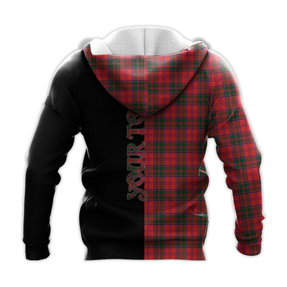 Printivon Drummond Modern Tartan Personalize Half Hoodie