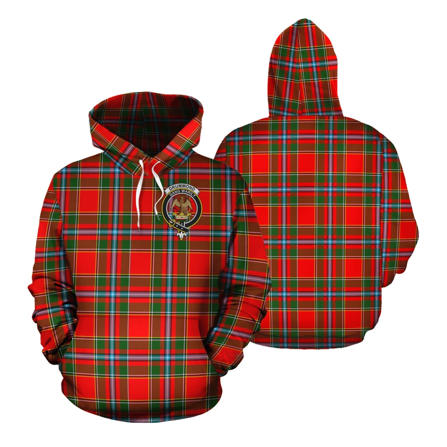 Printivon Drummond Of Perth Tartan Hoodie