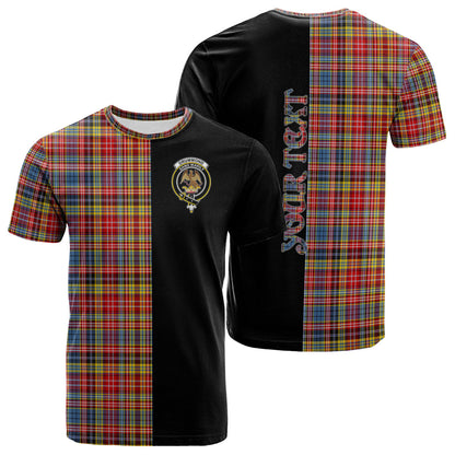 Printivon Drummond of Strathallan Modern Tartan Personalize Half T shirt