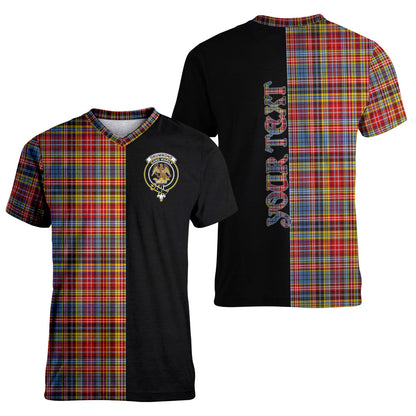 Printivon Drummond of Strathallan Modern Tartan Personalize Half T shirt