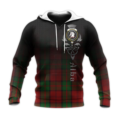 Printivon Dunbar Tartan Crest Alba Celtic Hoodie