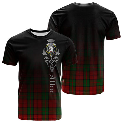 Printivon Dunbar Tartan Crest Alba Celtic T Shirt