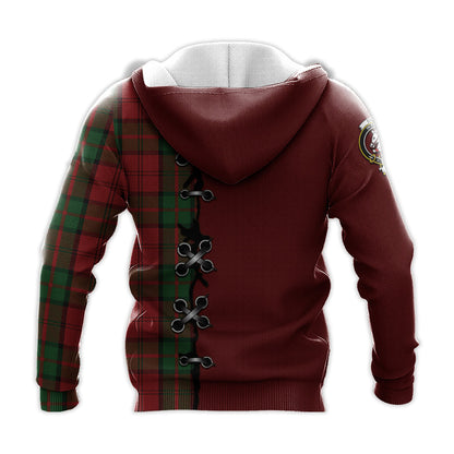 Printivon Dunbar Tartan Hoodie Lion Rampant And Celtic Thistle Style