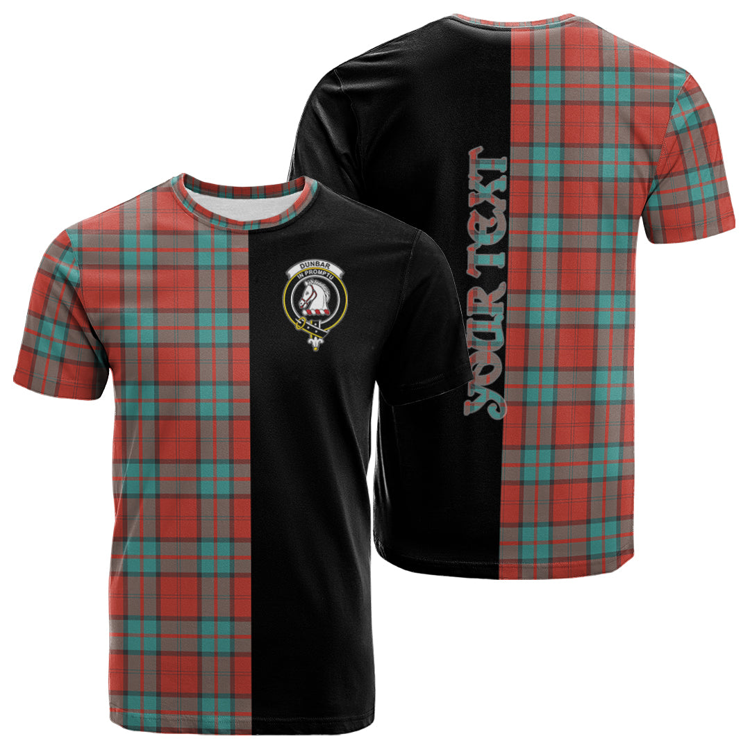 Printivon Dunbar Ancient Tartan Personalize Half T shirt