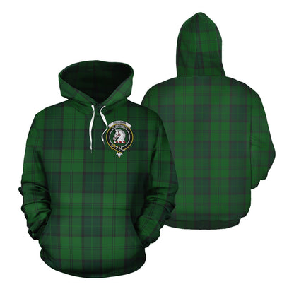 Printivon Dunbar Hunting Tartan Hoodie
