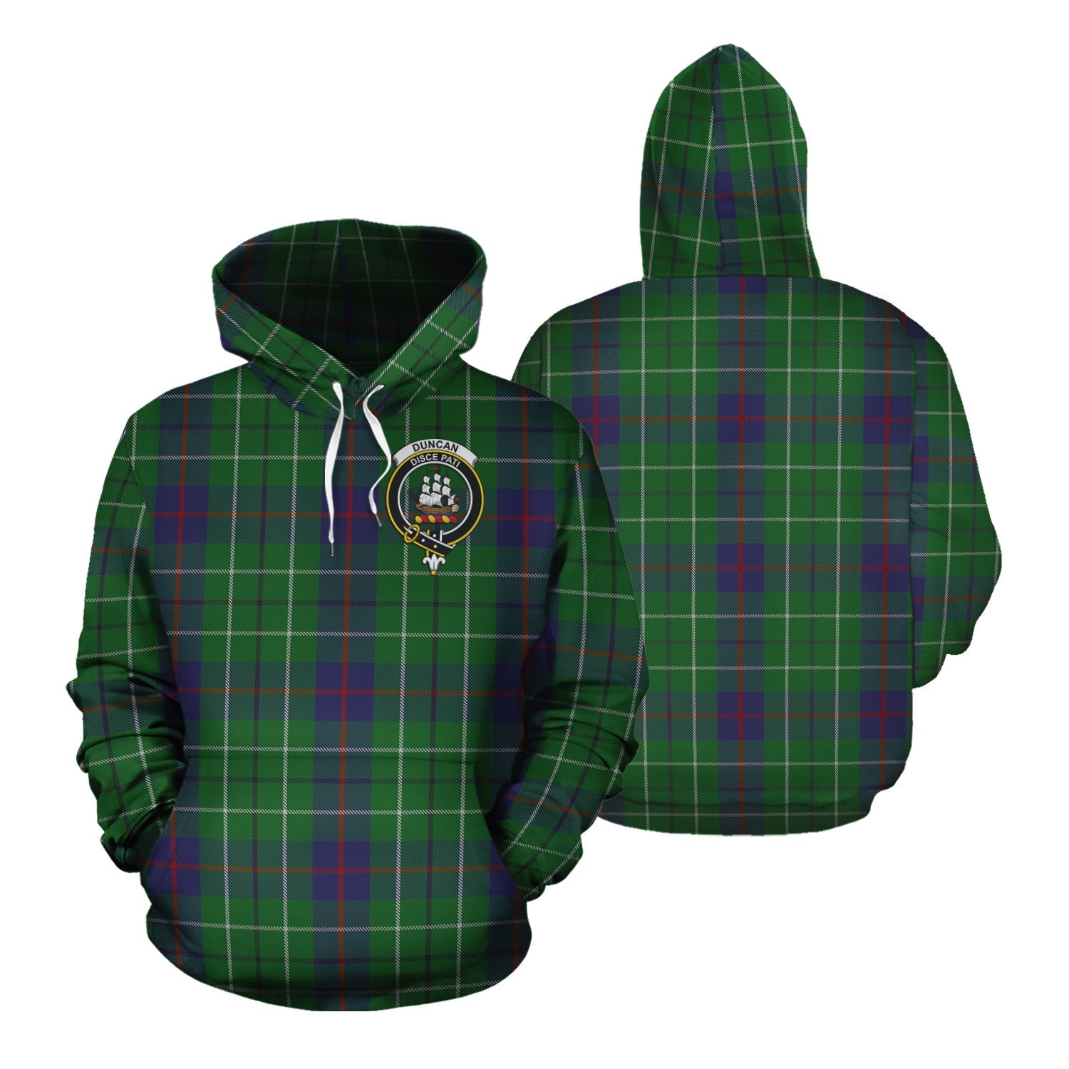 Printivon Duncan Tartan Hoodie