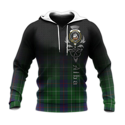 Printivon Duncan Tartan Crest Alba Celtic Hoodie