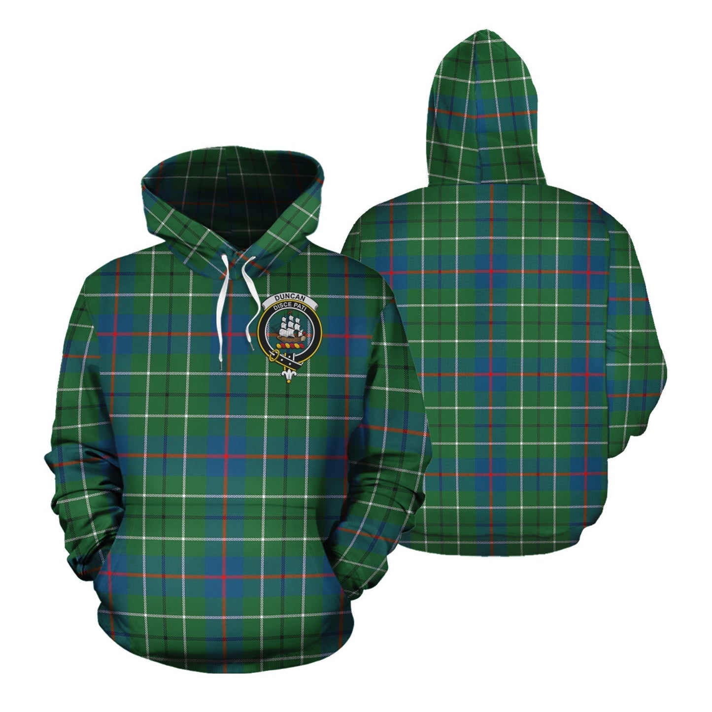 Printivon Duncan Ancient Tartan Hoodie