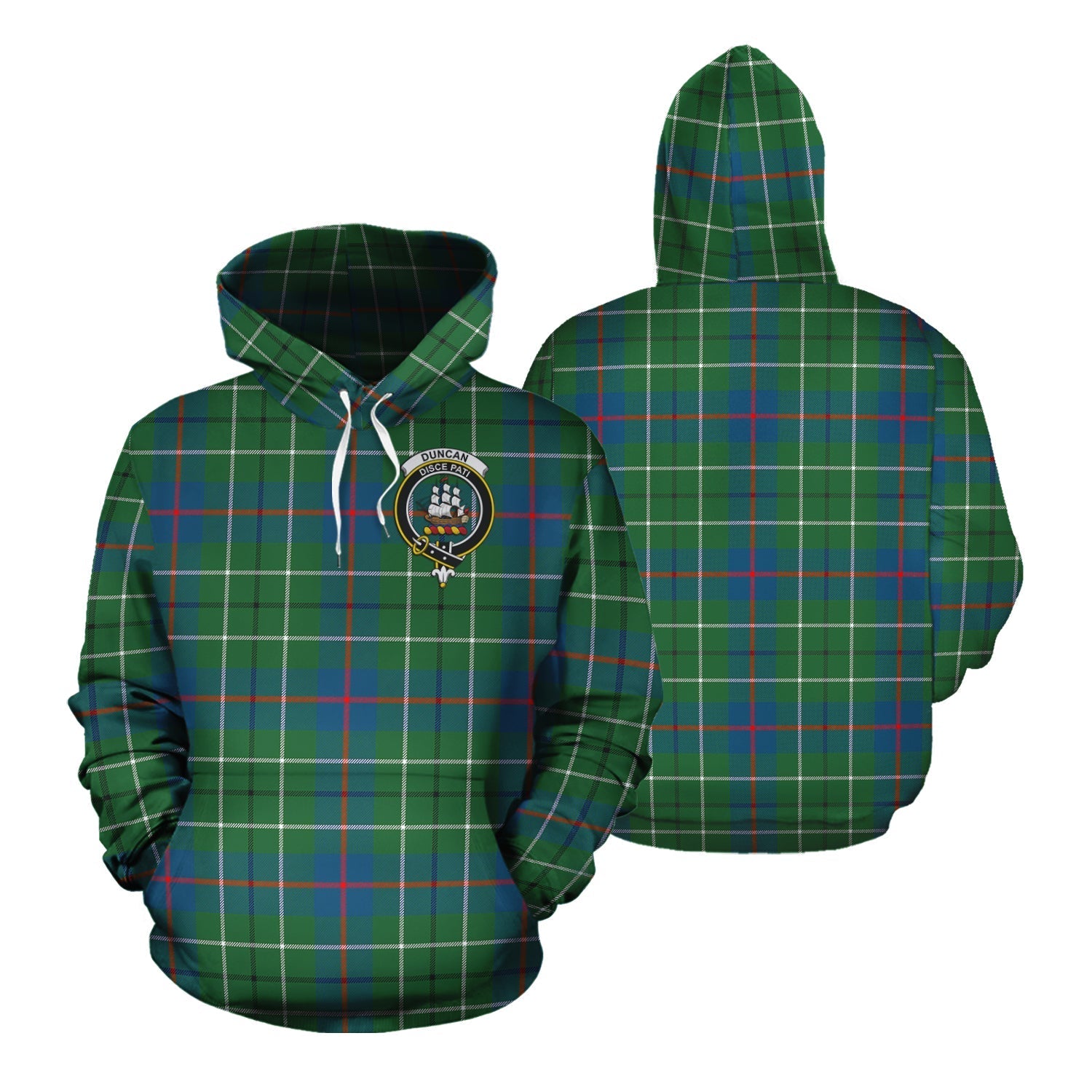 Printivon Duncan Ancient Tartan Hoodie