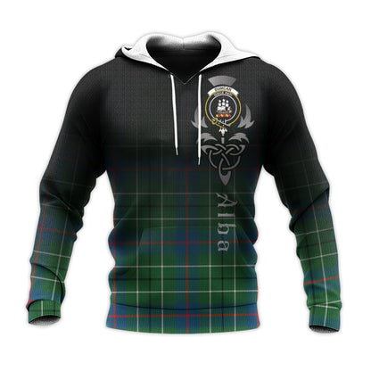 Printivon Duncan Ancient Tartan Crest Alba Celtic Hoodie