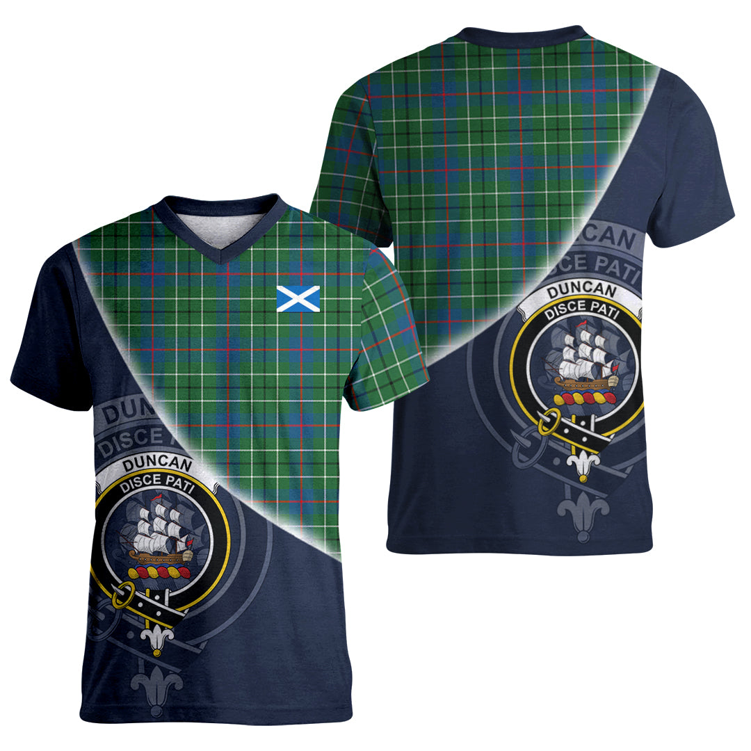 Printivon Duncan Ancient Tartan Scottish Crest T Shirt