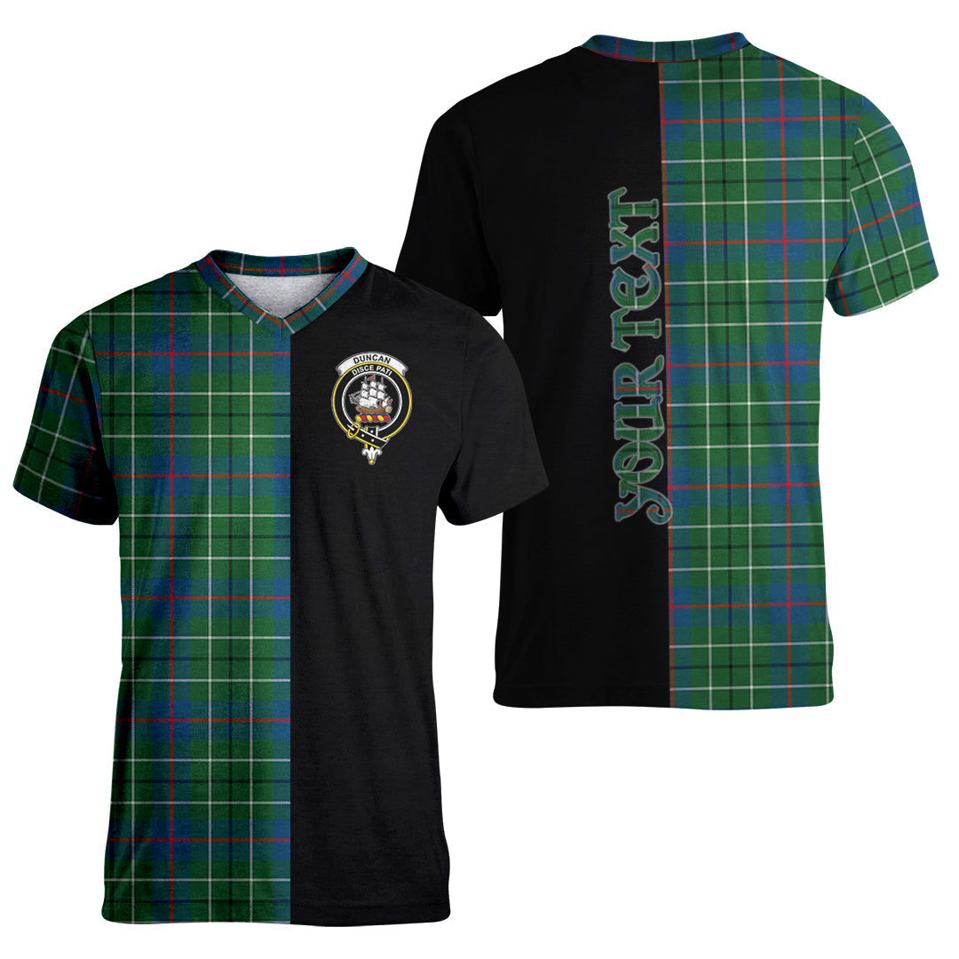 Printivon Duncan Ancient Tartan Personalize Half T shirt