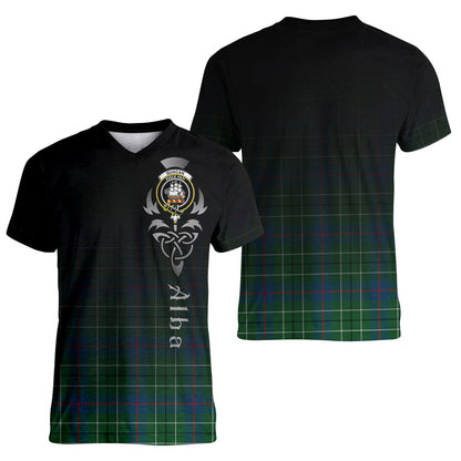 Printivon Duncan Ancient Tartan Crest Alba Celtic T Shirt