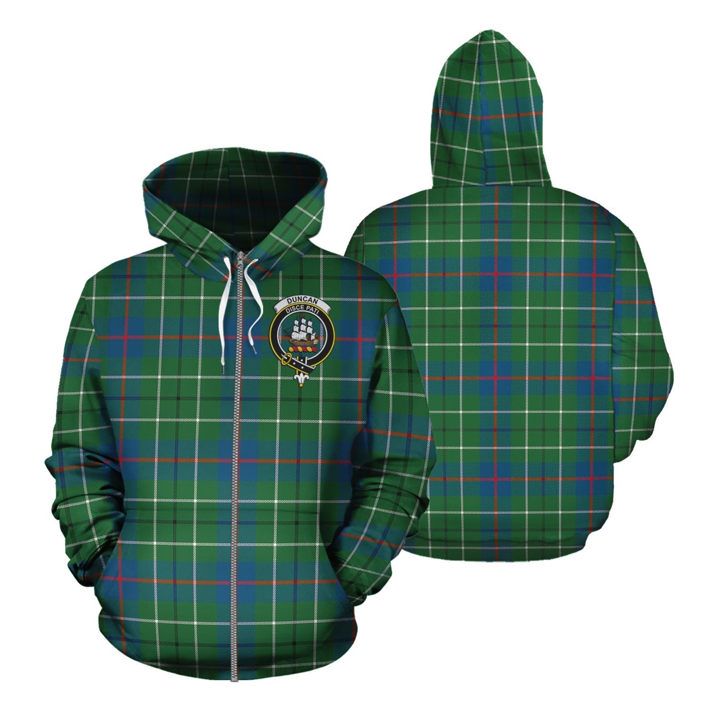 Printivon Duncan Ancient Tartan Hoodie