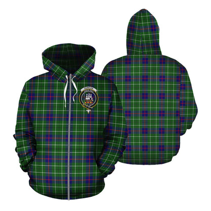 Printivon Duncan Modern Tartan Hoodie