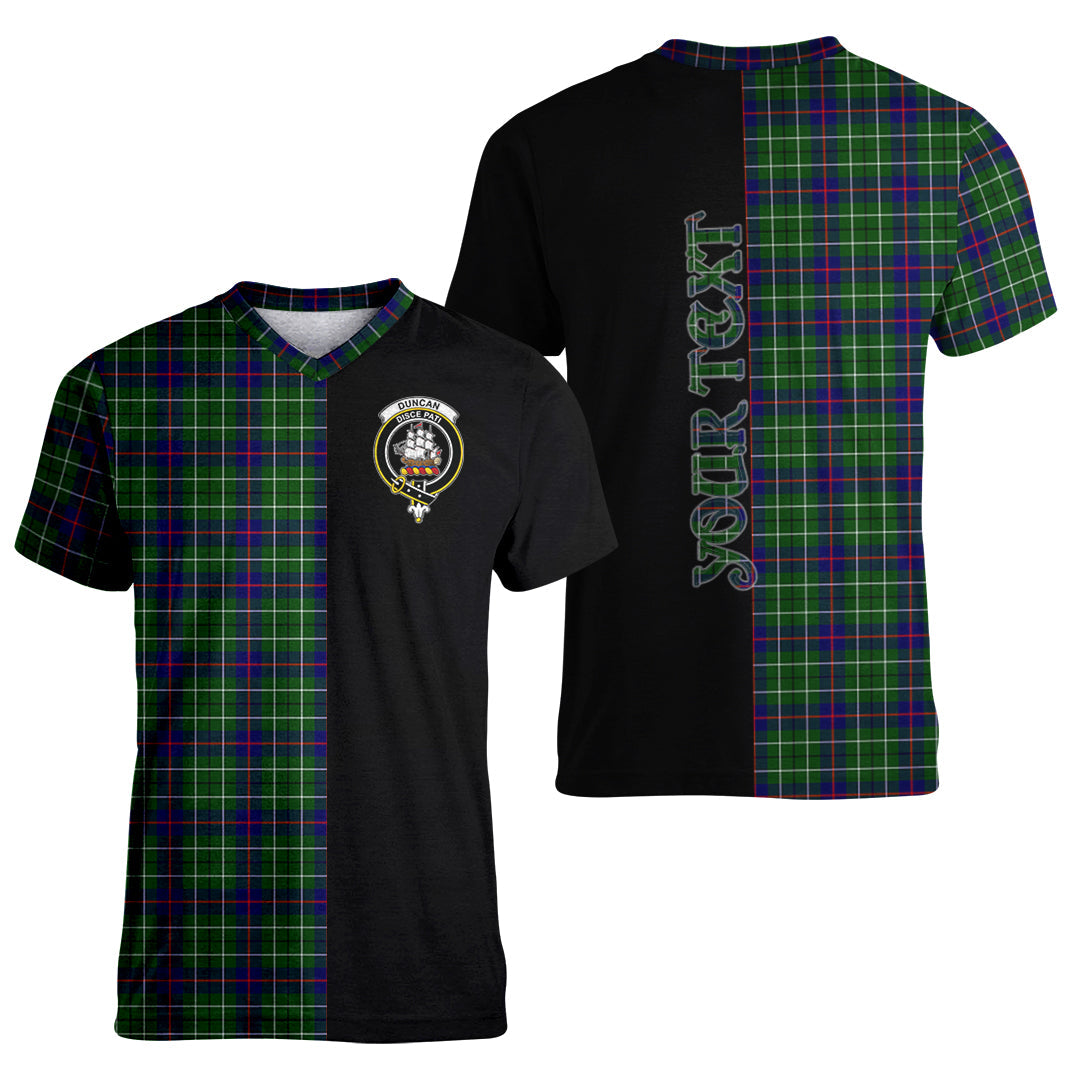 Printivon Duncan Modern Tartan Personalize Half T shirt