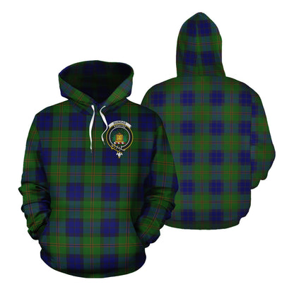 Printivon Dundas Modern Tartan Hoodie