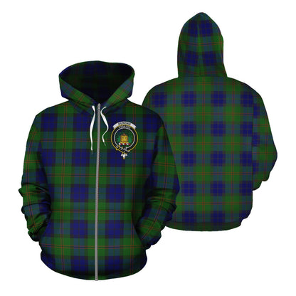 Printivon Dundas Modern Tartan Hoodie