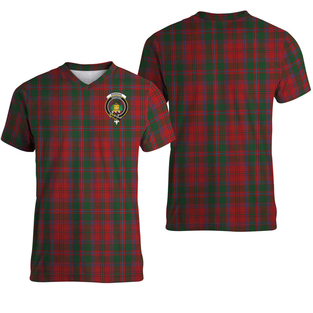 Printivon Dundas Red Tartan T Shirt