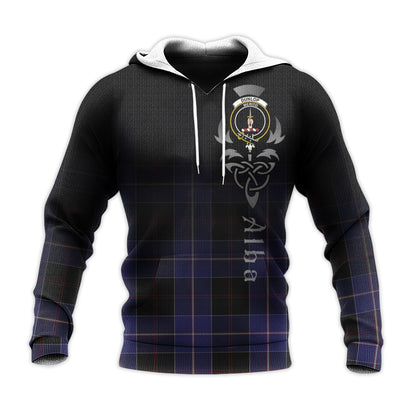 Printivon Dunlop Tartan Crest Alba Celtic Hoodie